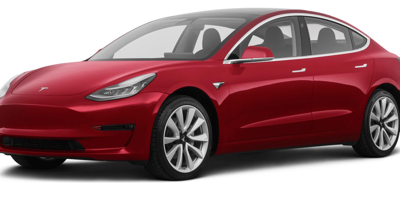 TESLA MODEL 3 2020 5YJ3E1EC3LF742020 image